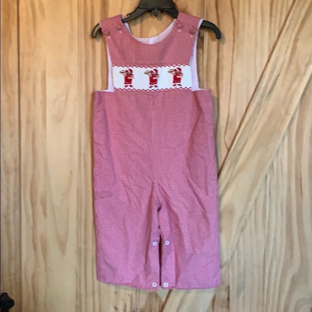 Zuccini Smocked Football Jon Jon